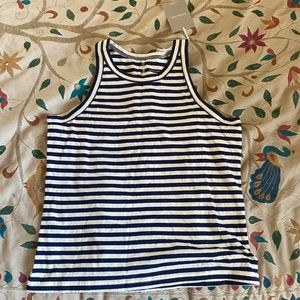 Everlane organic cotton cutaway tank L